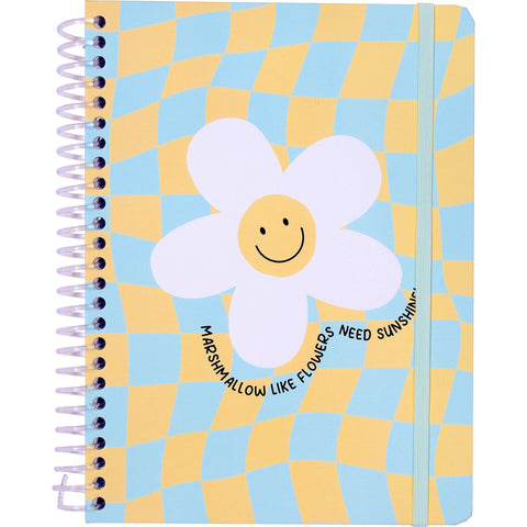 CAderente Espiral A5 Smiley Chess Marshmallow
