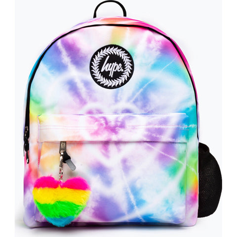 Mochila Rainbow Heart Tie Dye Hype