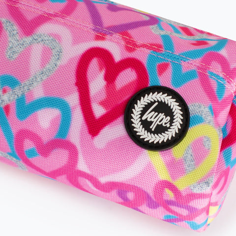 Estojo Graffiti Hearts Hype