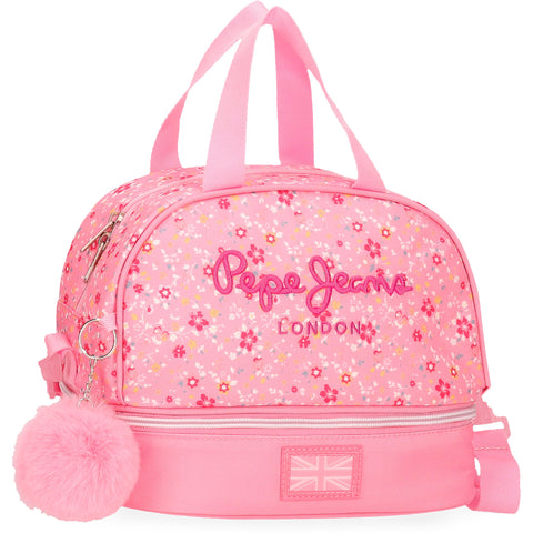 Saco Lanche 2 Compartimentos Alenka Rosa Pepe Jeans