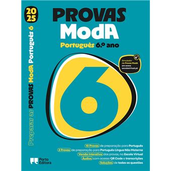 Preparar as Provas ModA 2025 - Português 6.º Ano