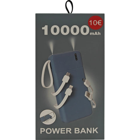 Power Bank 10.000 Mah Azul Fusion