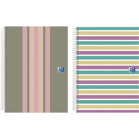 Caderno Espiral A4 90G 120 Folhas Pautado Oxford