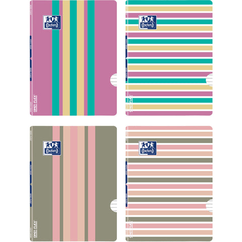 Caderno Agrafado Openflex A4 Pautado Color Block (várias opções) Oxford