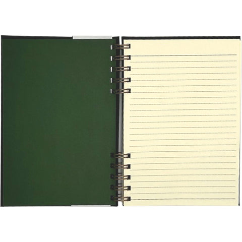 Caderno Espiral A5 Capa Dura Pautado Your Colour Verde Note!