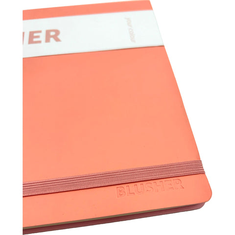 Caderno B5 Com Elástico Pautada 80 Folhas Your Colour Peach