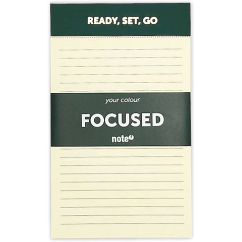 Bloco Notas Pautado 65 Folhas Your Colour Verde Note!