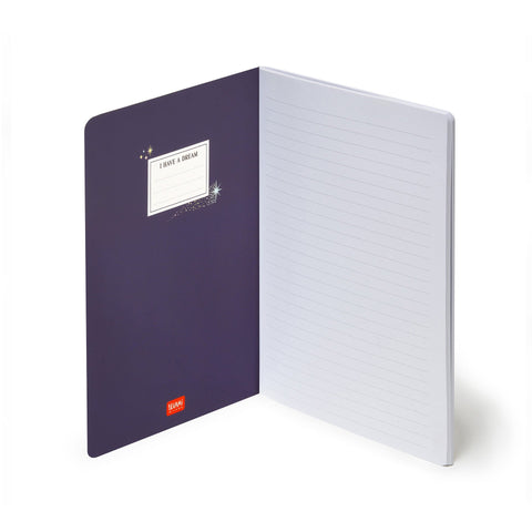 Caderno Com Linha Médio - Estrelas