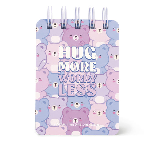 Bloco Espiral Com Linha Mini - Urso