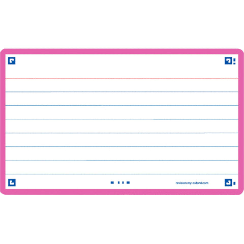 Flashcards 2.0 A7 30 Folhas Fucsi Oxford
