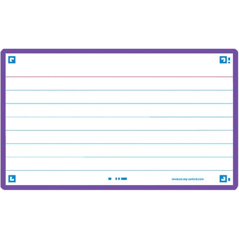 Flashcards 2.0 A7 30 Folhas Roxo Oxford