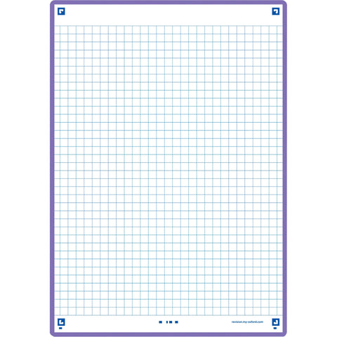 Flashcards 2.0 A5  30 Folhas Quadriculado Roxo Oxford