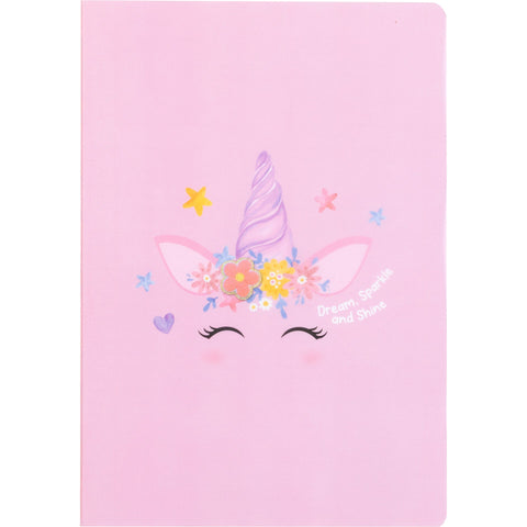Caderno Agrafado A4 Flex Pautado 48 Folhas 90G Unicorn