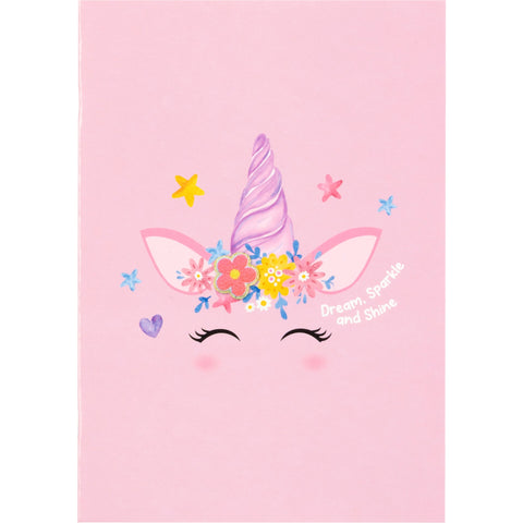Caderno Agrafado A5 Pautado 40 Folhas 60G Unicorn