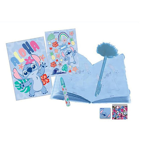 Conjunto Gift Diário Stitch