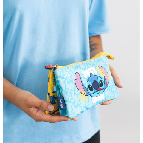 Estojo Triplo Stitch Tropical