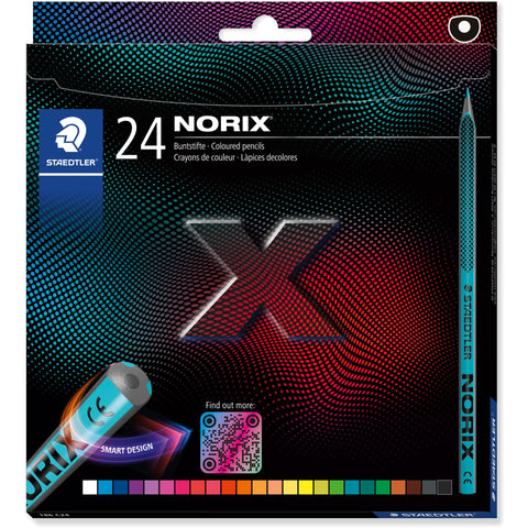 Lápis de Cor Ergonómicos Norix 24 Unidades Staedtler