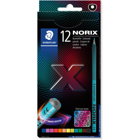 Lápis de Cor Ergonómicos Norix 12 Unidades Staedtler
