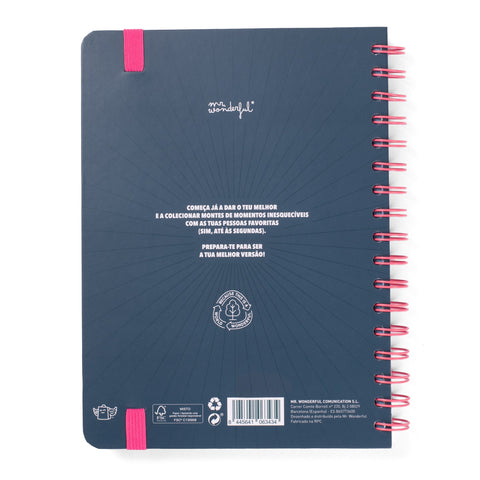 Agenda Wonder 25-26 Semanal - Boas Vibrações