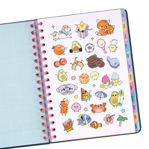 Agenda Wonder 25-26 Semanal - Boas Vibrações