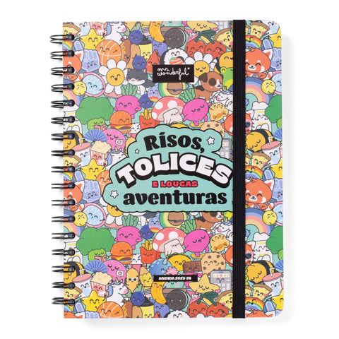 Agenda Bo-Bo 25-26 Semanal - Risos Tolices