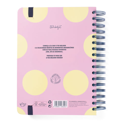 Agenda Wonder 25-26 Diária - Dia À Vista