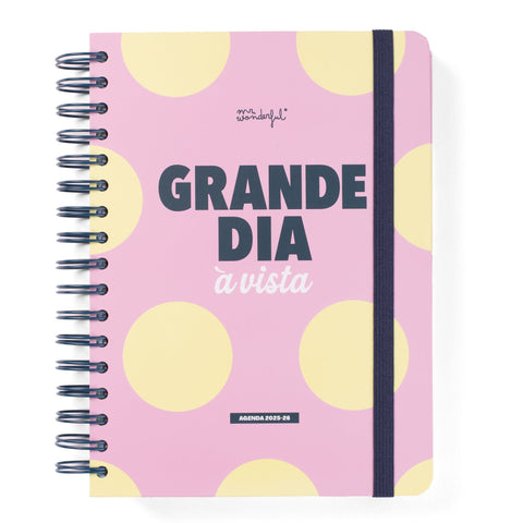 Agenda Wonder 25-26 Diária - Dia À Vista