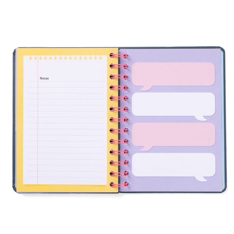 Agenda Wonder 25-26 Semanal Pequena - Boas Vibrações