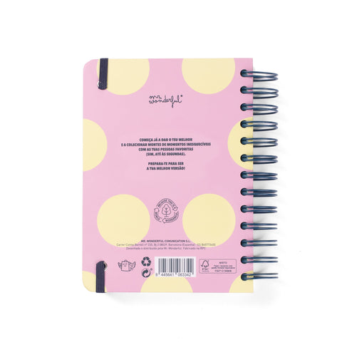 Agenda Wonder 25-26 Diária Pequena- Dia À Vista