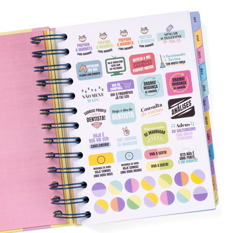 Agenda Wonder 25-26 Diária Pequena- Dia À Vista