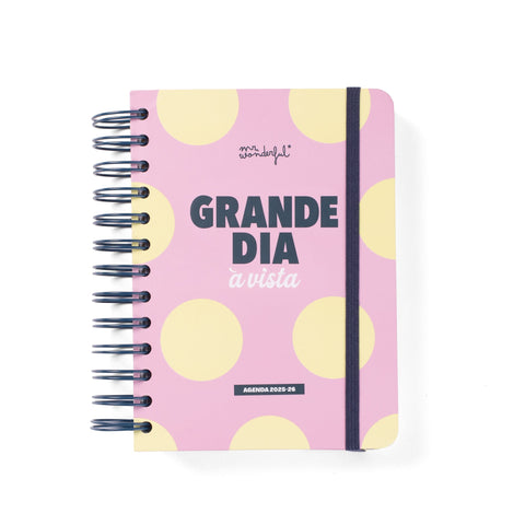 Agenda Wonder 25-26 Diária Pequena- Dia À Vista