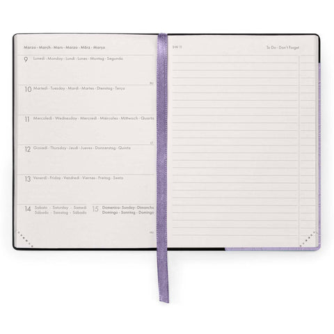 Agenda 16 Meses 25-26 Com Caderno - Lilás