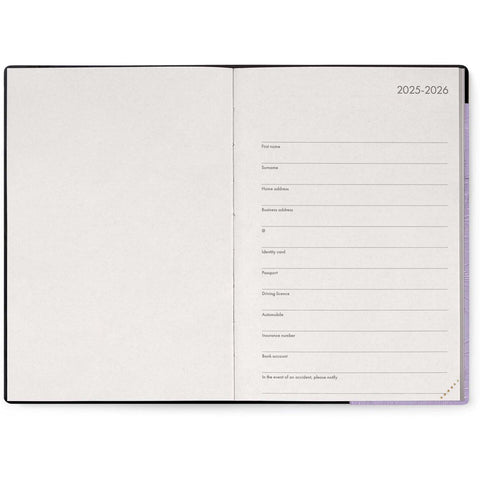 Agenda 16 Meses 25-26 Médio - Lilás