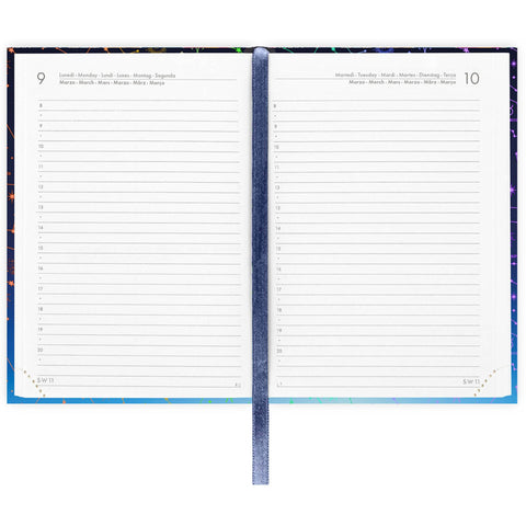 Agenda 16 Meses 25-26 Pequeno - Estrelas