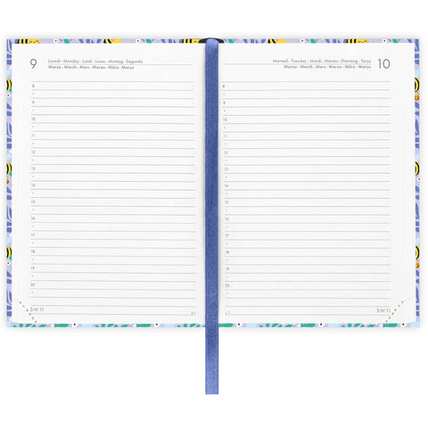 Agenda 16 Meses 25-26 Pequeno - Abelha