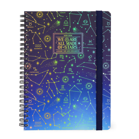 Agenda 16 Meses 25-26 Com Caderno Estrelas