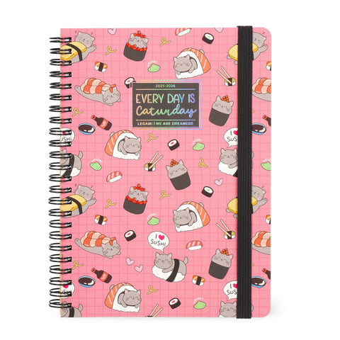 Agenda 16 Meses 25-26 Grande -Gato Sushi