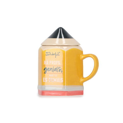 Caneca 3D - Há Profs. Geniais, Mas Tu És Demais