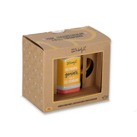 Caneca 3D - Há Profs. Geniais, Mas Tu És Demais