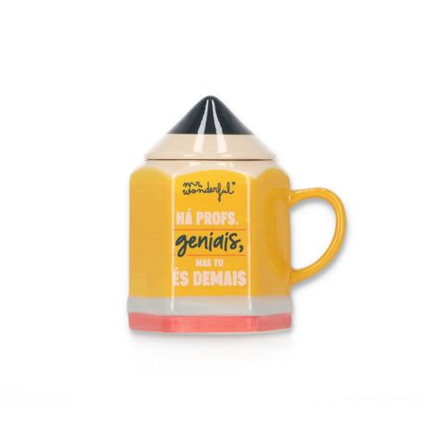 Caneca 3D - Há Profs. Geniais, Mas Tu És Demais