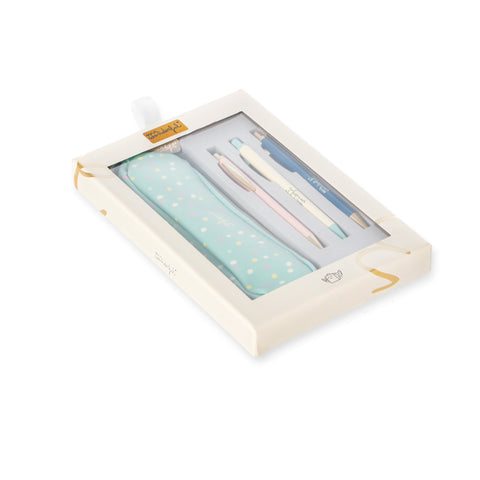 Conjunto De Escrita - Bolinhas