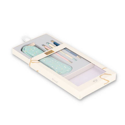 Conjunto De Escrita - Bolinhas