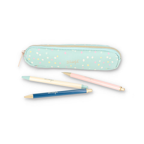 Conjunto De Escrita - Bolinhas