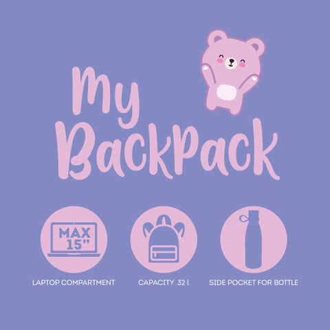 Mochila - Urso De Peluche