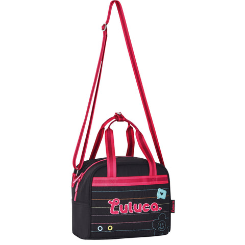 Saco Lanche Logo Preto Luluca