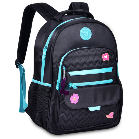 Mochila Patches Preto Luluca