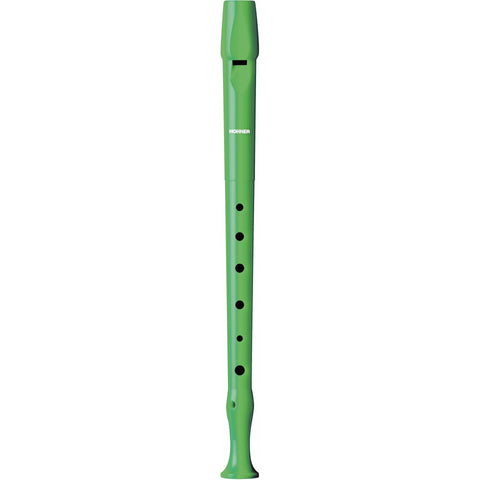 Flauta Verde com Bolsa Hohner