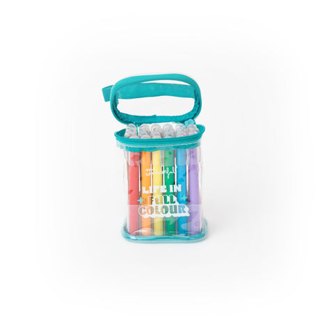 Conjunto 24 Lápis De Cera Para Colorir