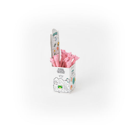 Caneta Apagar Bo Bo - Porco