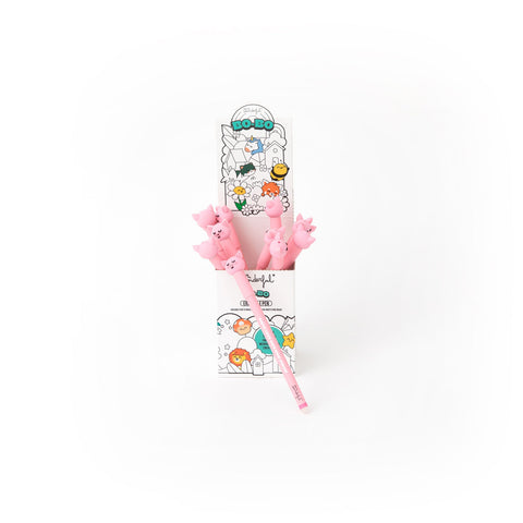 Caneta Apagar Bo Bo - Porco